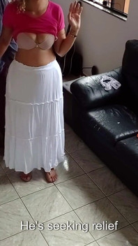 The Believer, Ashamed of Her Sins, at the Pastor's House.