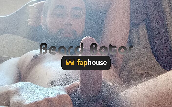 Beard Bator: Jerking off in my bedroom