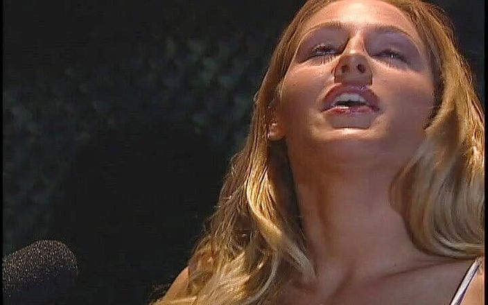 Perfect Porno: Young busty blonde singer gets licked and fucked by the...