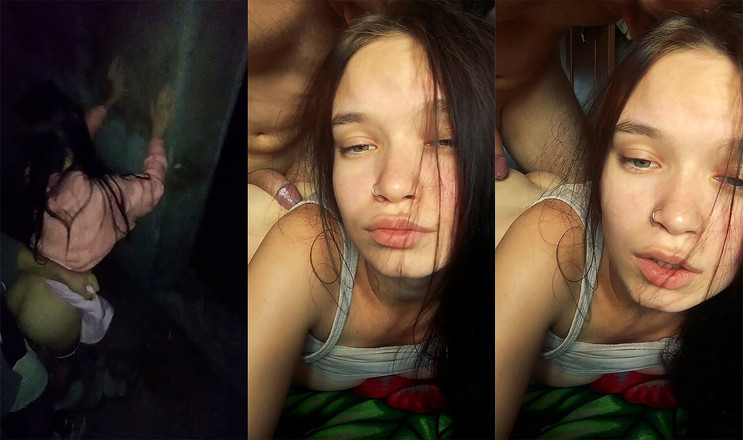 Airaccoon: ガレージの後ろで、そしてベッドの上で18歳の美女と性交した