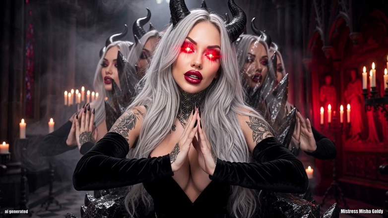 Goddess Misha Goldy: Cả hai cánh cửa đều kết thúc bằng đầu gối của bạn
