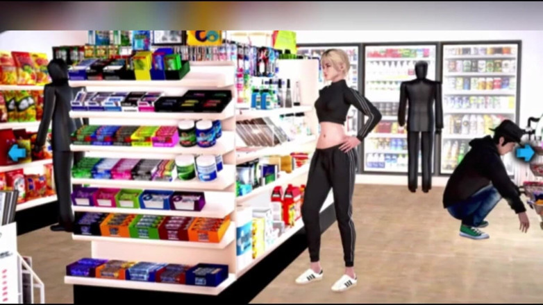 3DXXXTEEN2 Cartoon: Mléko v prsou, písek v kundičce. 3D porno kreslený sex