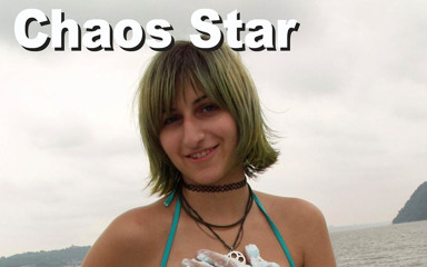 Picticon bondage and fetish: Chaos Star Aqua Bikiny Mýdlo na holení