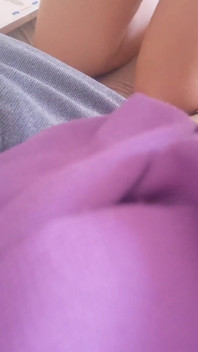 Gentle homemade striptease. Close-up