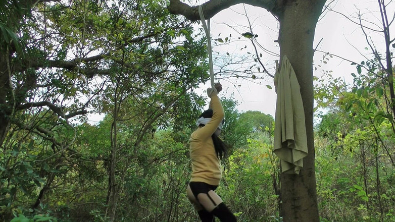 megu2002: Eğitmen No28'den talimat Açık havada bırakılan halat asılı emniyet