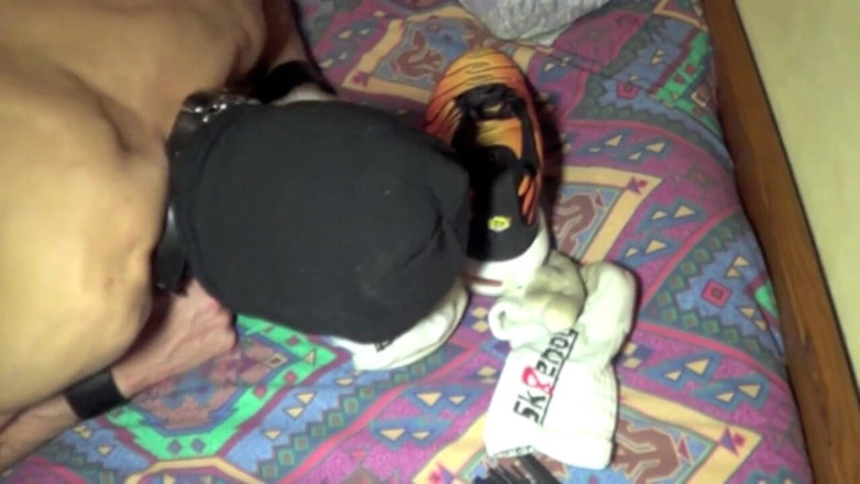Crunch Boy: Slut fucked by French twink with masked face