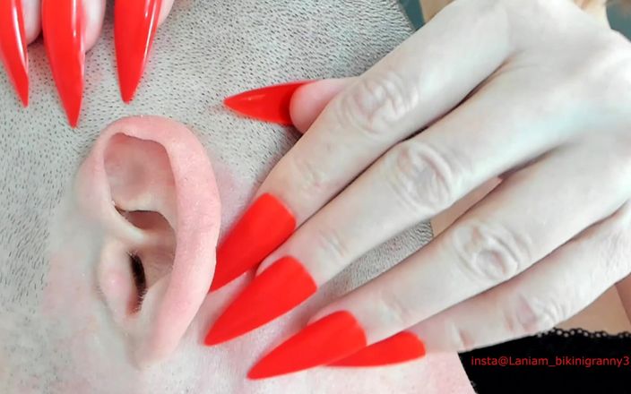 Milf cinema: Asmr Ear Cleaning Fetish Mature Cougar Long Nails