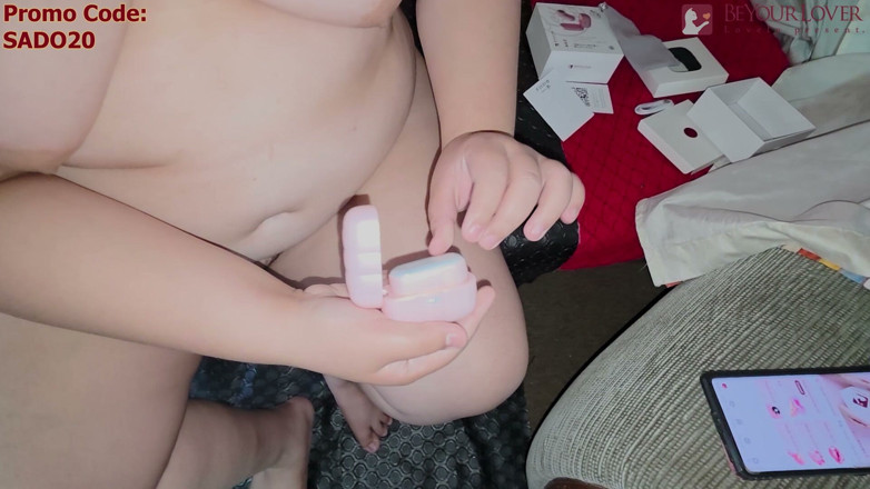 Sado Hentai: This Beyourlover Earpod Alggie Suction Vibrator Makes My Asshole and...