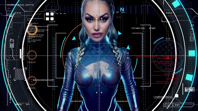 Goddess Misha Goldy: Edge otrok moderátoru mysli - bez myšlenky, jen pohladil