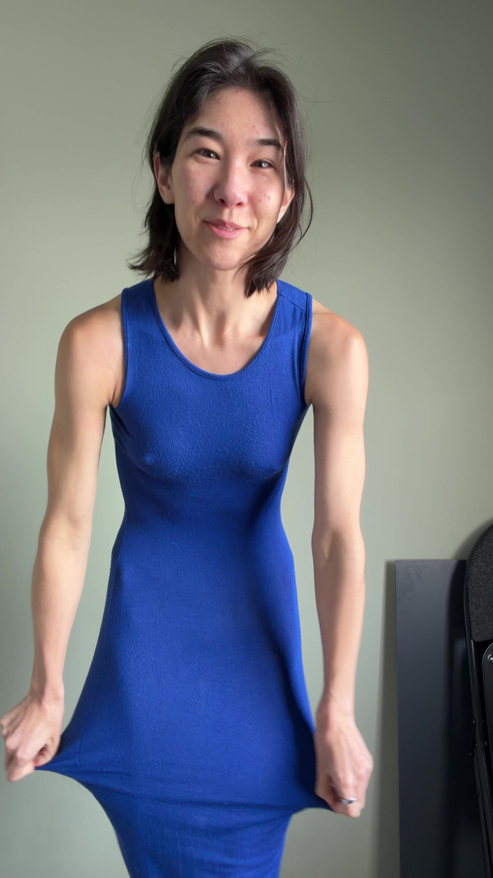 Ms_Emmy_Lynn: Tight Body Con Summer Dress Try-on Haul: Blues Edition