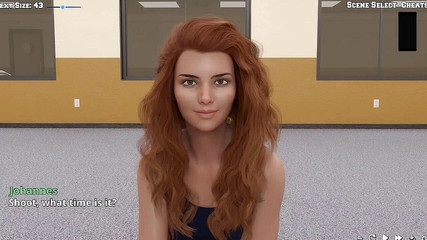 Johannes Gaming: カレッジキングス#19ローレンは私におっぱいの写真を送る