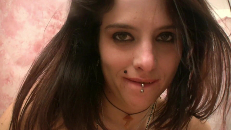 TeenXXX Stories: Hot and willing brunette gets to watch as she masturbates...