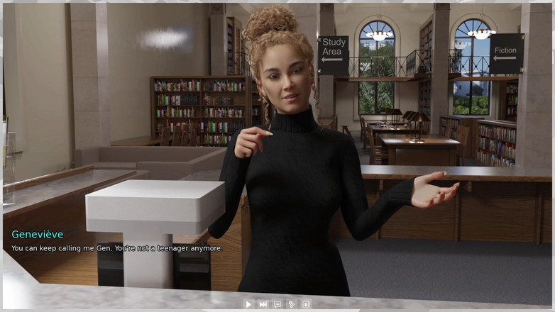 3D Cartoon Porn: My asrama 157 - kencan makan siang bareng kiara