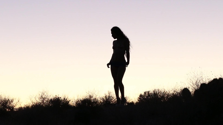 Pervy Studio: Sunset body posing