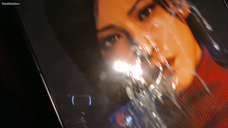 Alex Metallov: Cum Tribute para Ada Wong (personagem do jogo Resident Evil 4 Remake)...