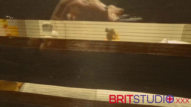 Brit Studio: You watch your neighbour masturbating