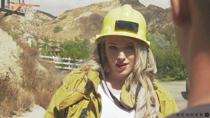 GenderX: GenderXFilms - Hot firefighting trans Aspen Brooks tittyfucked
