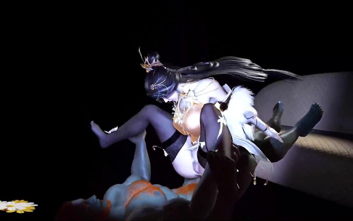 X Hentai: Bigboobsプリンセスファック彼女のボディGaurd - 3Dアニメーション276