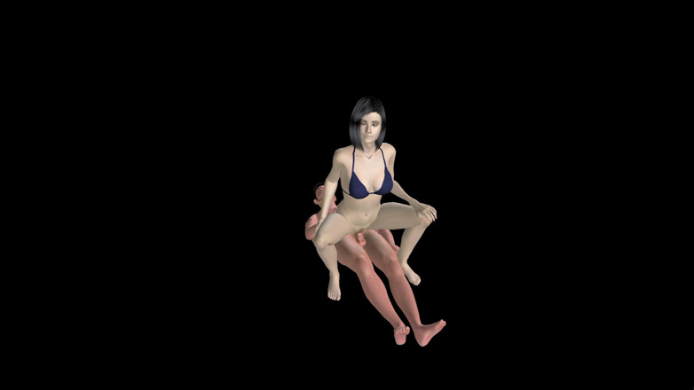 RenderLust: Animated 3D Porn - Beautiful Girl Riding Asian Man Dick in Pussy &amp;...