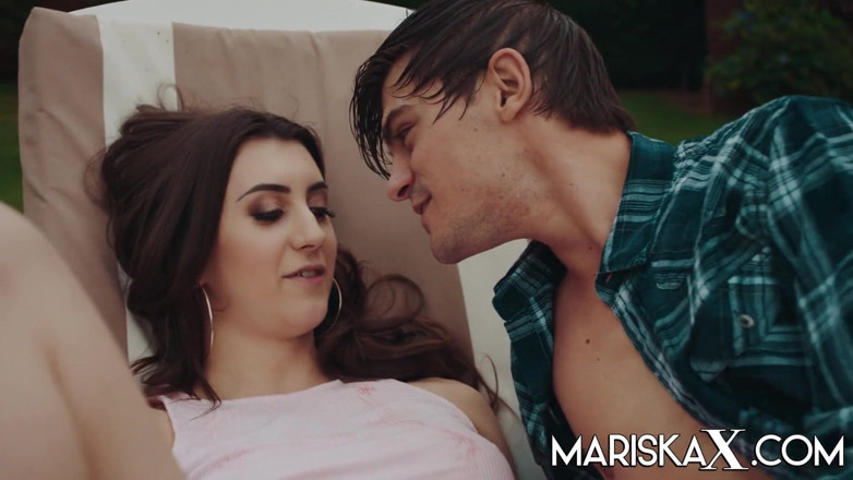 Mariska x: MARISKAX - French teen Lina Luxa has her ass fucked