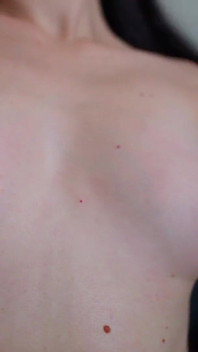 Perfect Small Pink Tits and Nipples Play