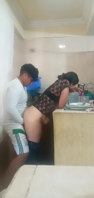 E-Alfa: Domestic Worker Fucking and Sucking When My Wife Is Distracted