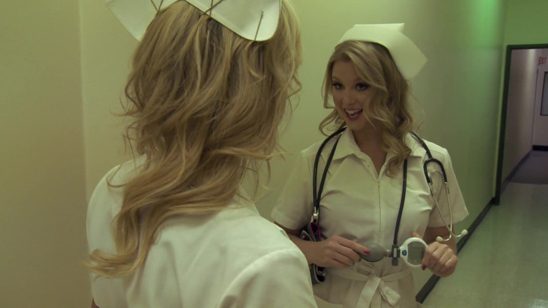 Hot Sex Party: Lucky stud gets to bang two hot nurses in his...