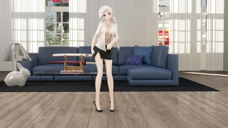 MikuMotion: [ммд] Уніформа джина офісної леді