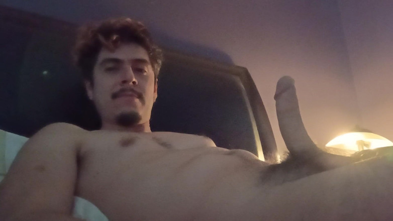 Tabasco Jake: Handsome Man Big Throbbing Cock No Hands