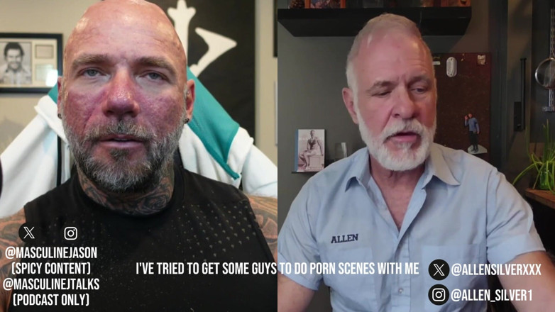 Raw and Uncensored with Masculine Jason: Porn Star Confessions - Allen Silver (episode 187)