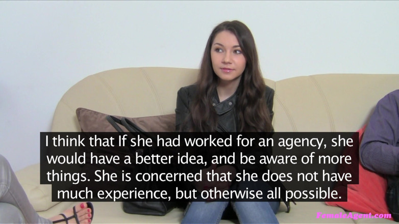 Female Agent: 여자 에이전트 - 따뜻한 사정의 맛을 갈망하는 날씬한 갈색 머리