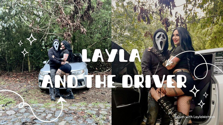 laylawatson: Chupando o pau dos motoristas antes do passeio!