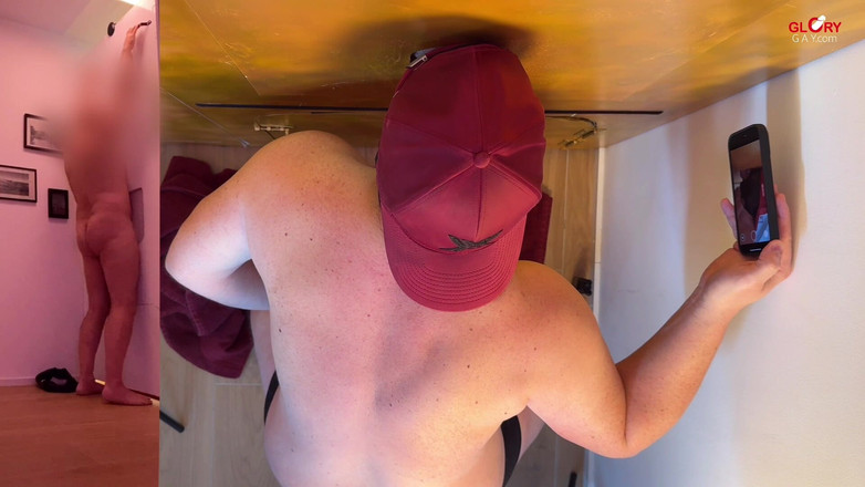 GLORYHOLEGAYS: 4 Cookies &amp; Cream - His Massive Cock Absolutely Destroyed Me