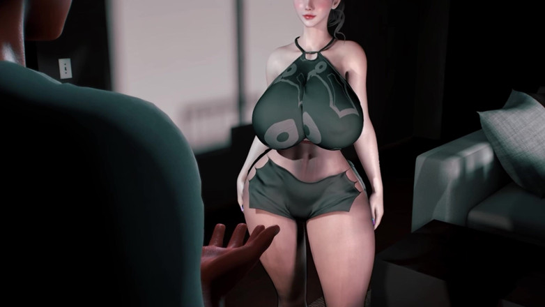 Why fuck so hard: Con đĩ bộ ngực khổng lồ 3d ngoại tình với ông chủ cu...