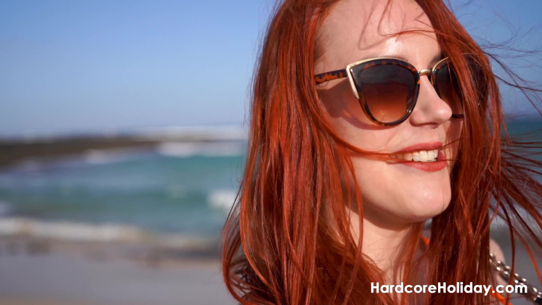 Hardcore Holiday: Horny Redhead Gets Fucked