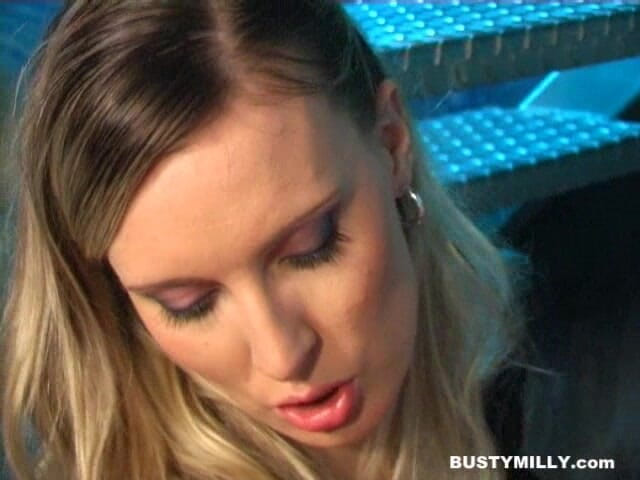 Busty Milly: Milly Moris Lesbian Lick