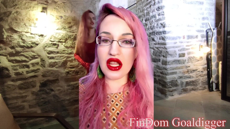 FinDom Goaldigger: Just look into my eyes!