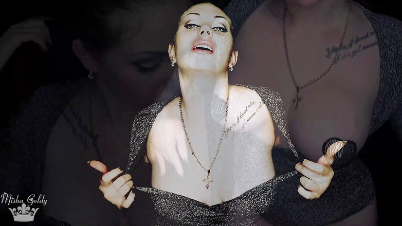 Goddess Misha Goldy: Розрости свою залежність від мене, раба! Заворожуючий трах розуму!