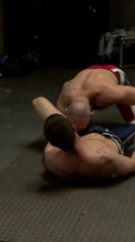 After fighting and wrestling they like to relax with fucking