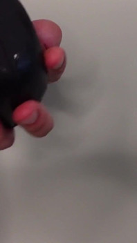 First Time with a Vibrating Ring Stroker