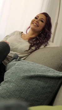 Büyük memeli orta yaşlı seksi kadın tanrıça Monique Alexander bts