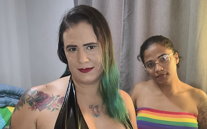 borboleta trans: Maquillaje, masturbación, mamada