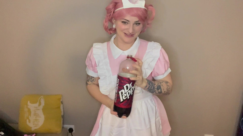 EeveeXo: Nurse Joy Try Not to Burp Challenge