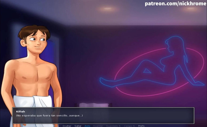 Cartoon Universal: Summertime saga part 81 - sexshop adventure pt1 ( Spanish sub )
