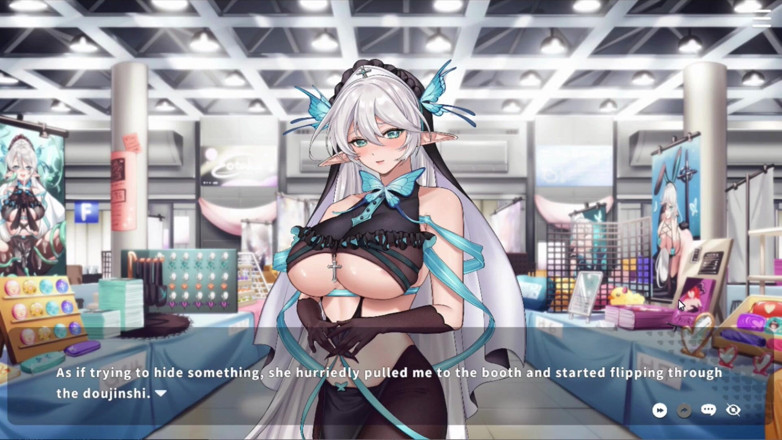 NSFWOtaku: Hentai Game - Married Woman Cosplays Her Vtuber at Event &amp; Has...