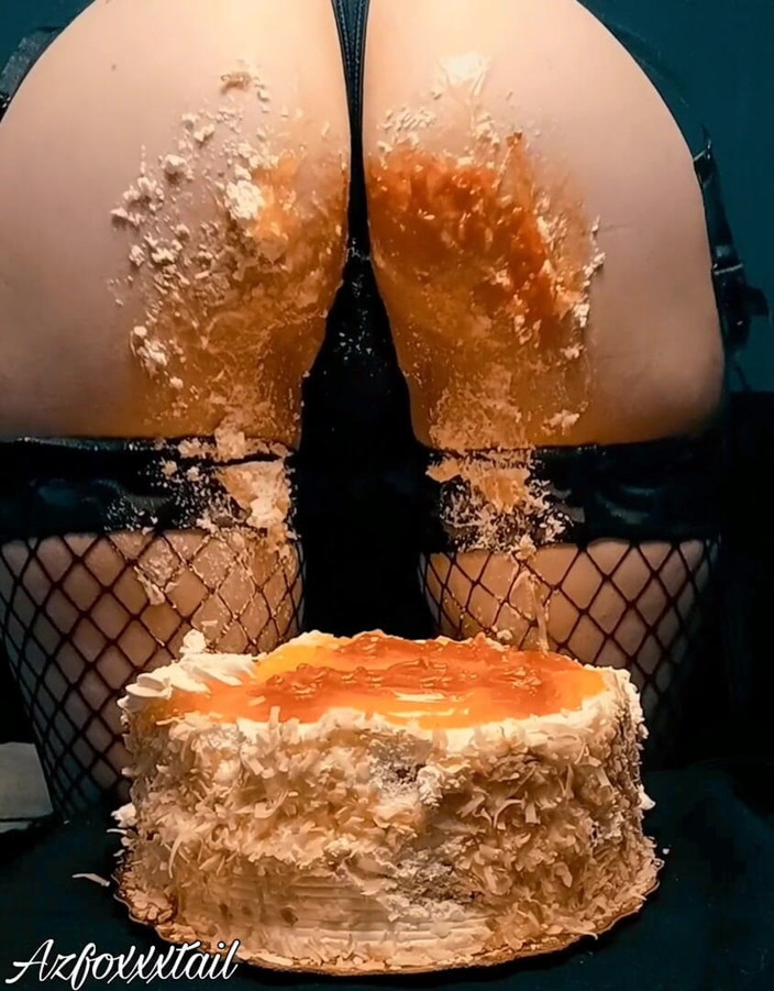 AzFoxxxTailPhelicia: Caketime assplay