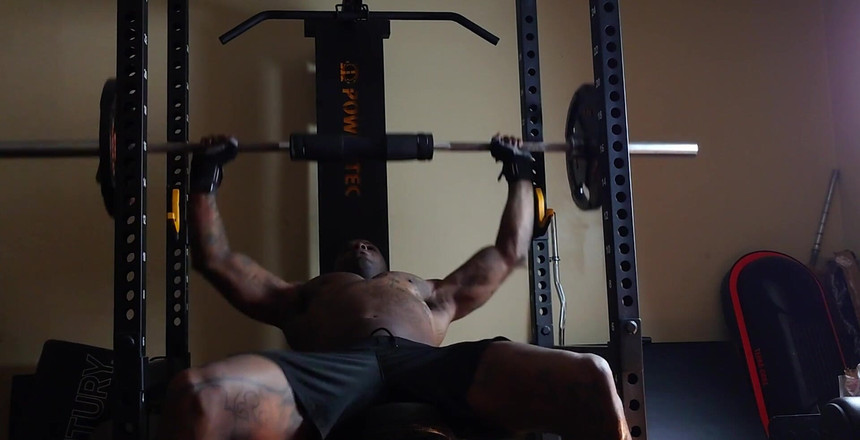 Hallelujah Johnson: Push Day Wypracować pełne wideo Hallelujah Johnson