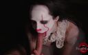 Darya Jane: Darya Jane - Pennywise și face sex oral adânc în gât cu gura...