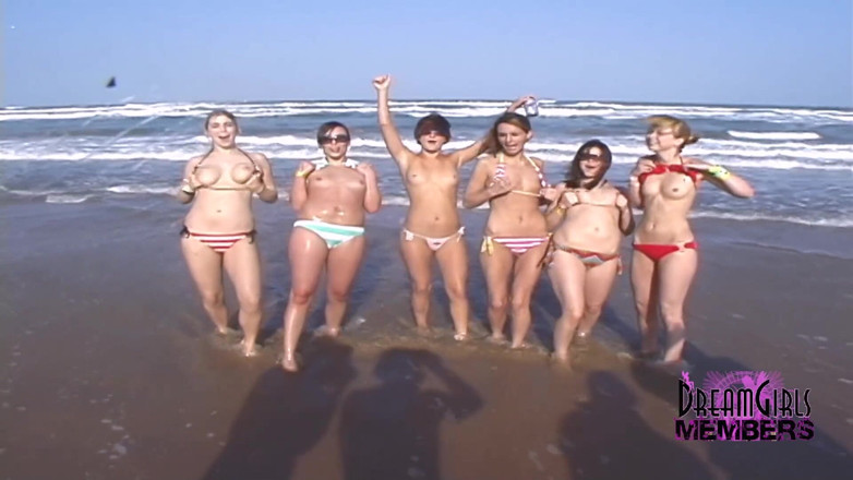 Dream Girls: The Girls Get Naked On A Beach