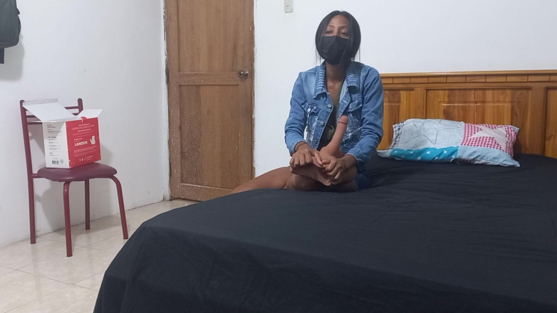 NEGRITA SEXY: Awek hitam berseronok!! Si Dia Dapat Dildo Hitam Dan Melancap...